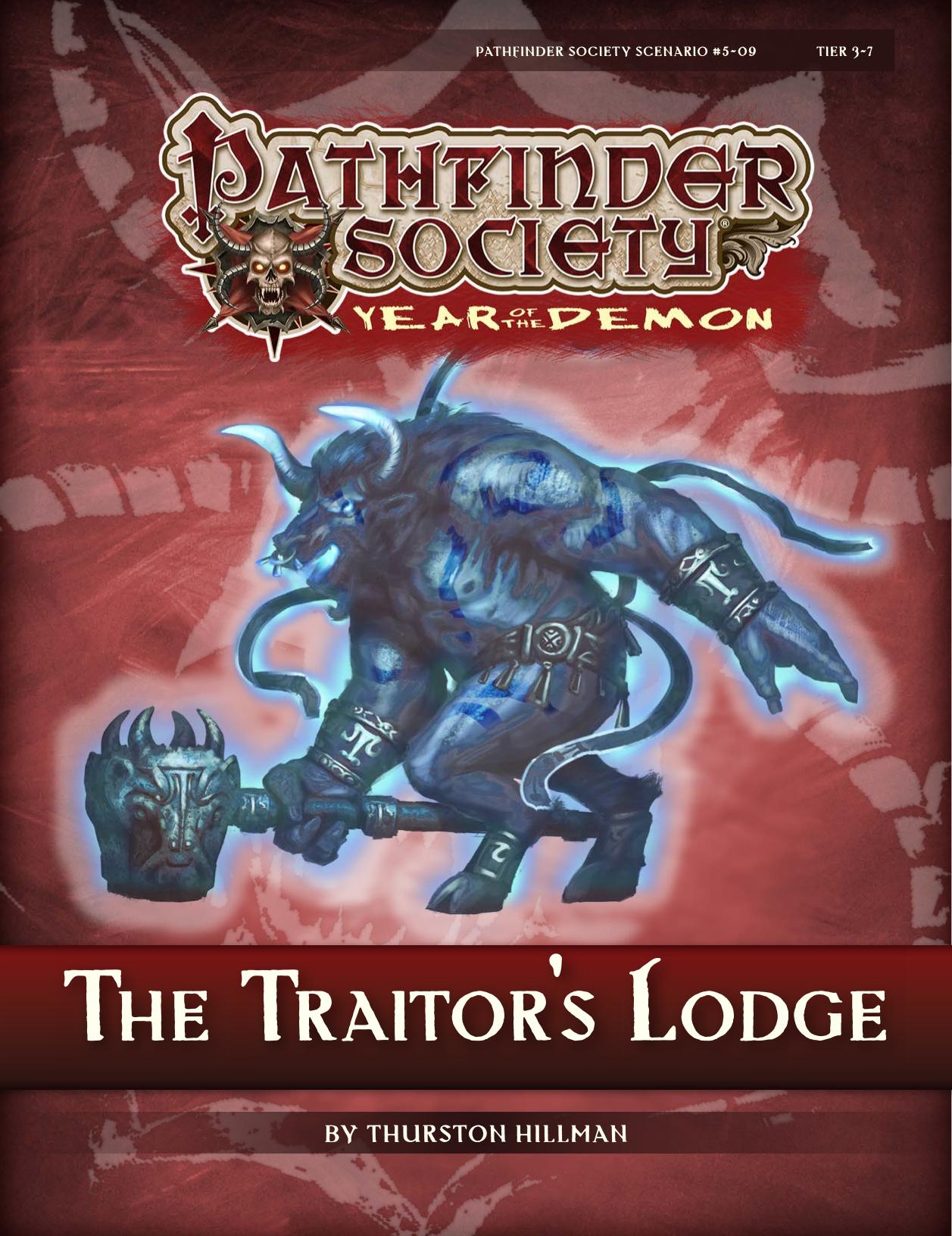 Pathfinder Society: The Traitor's Lodge