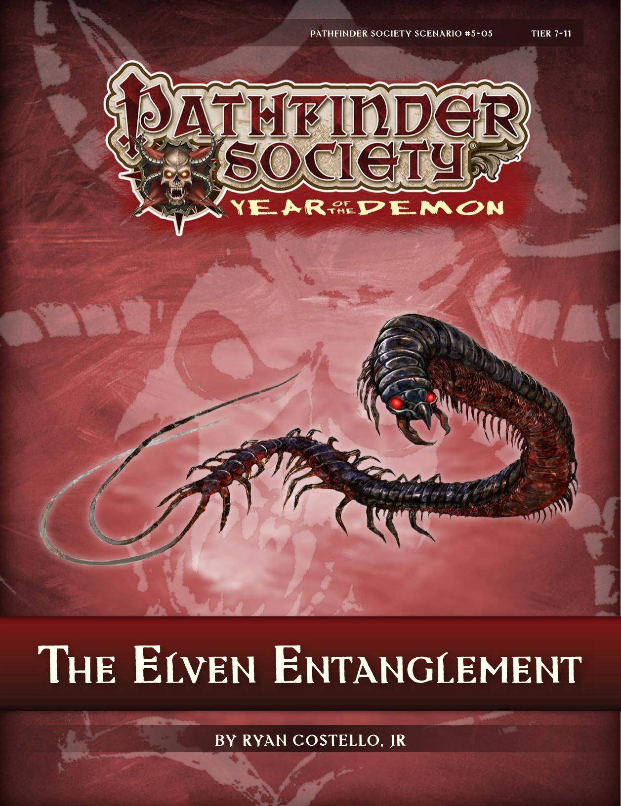 Pathfinder Society: The Elven Entanglement