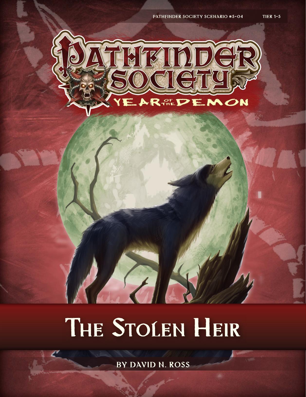 Pathfinder Society: The Stolen Heir