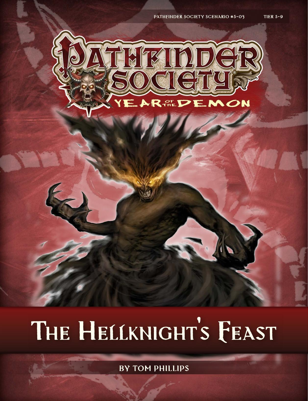 Pathfinder Society: Hellknight's Feast