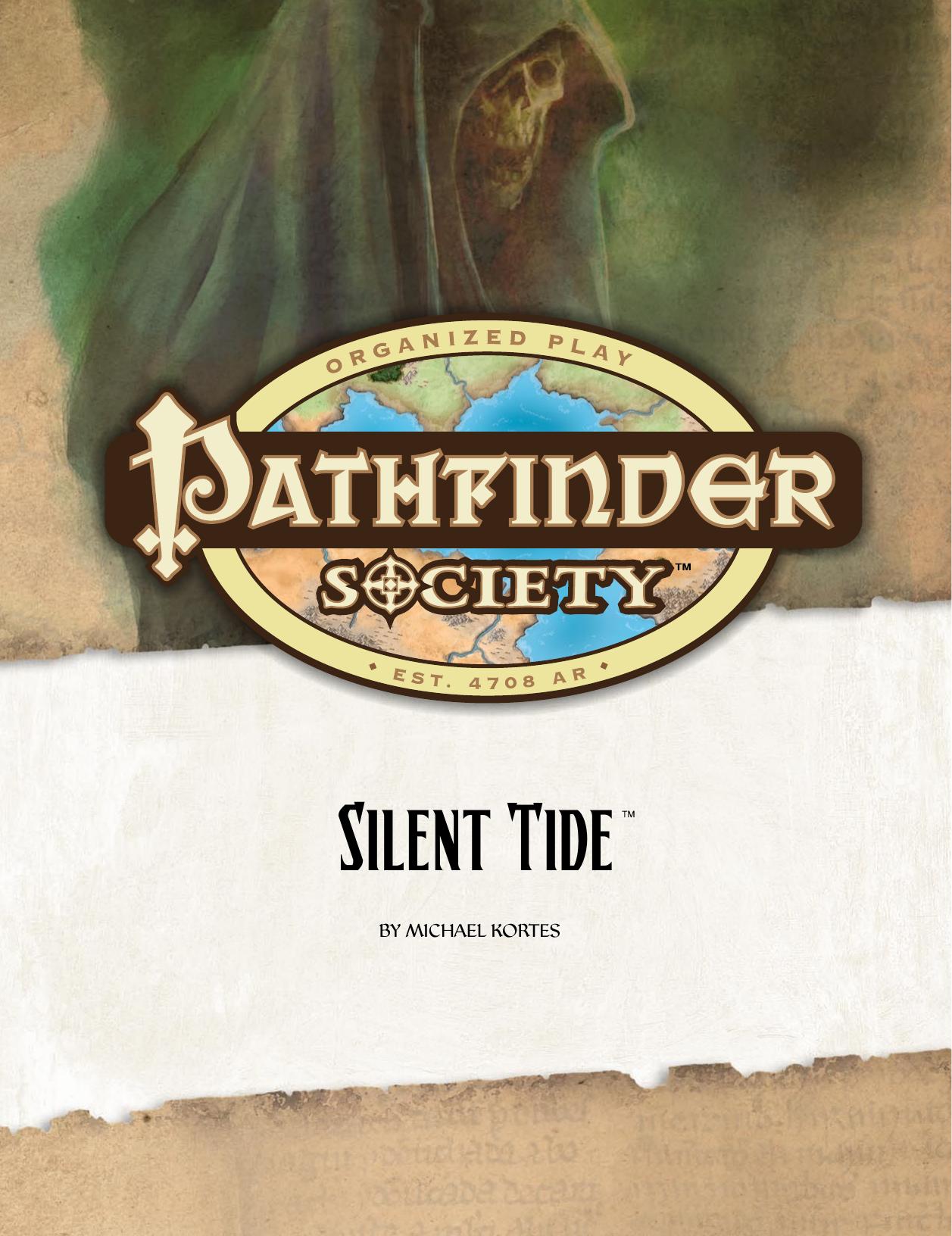 Pathfinder Society: Silent Tide