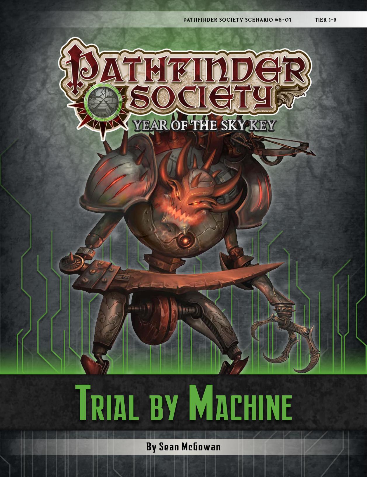 Pathfinder Society: Trial by Machine