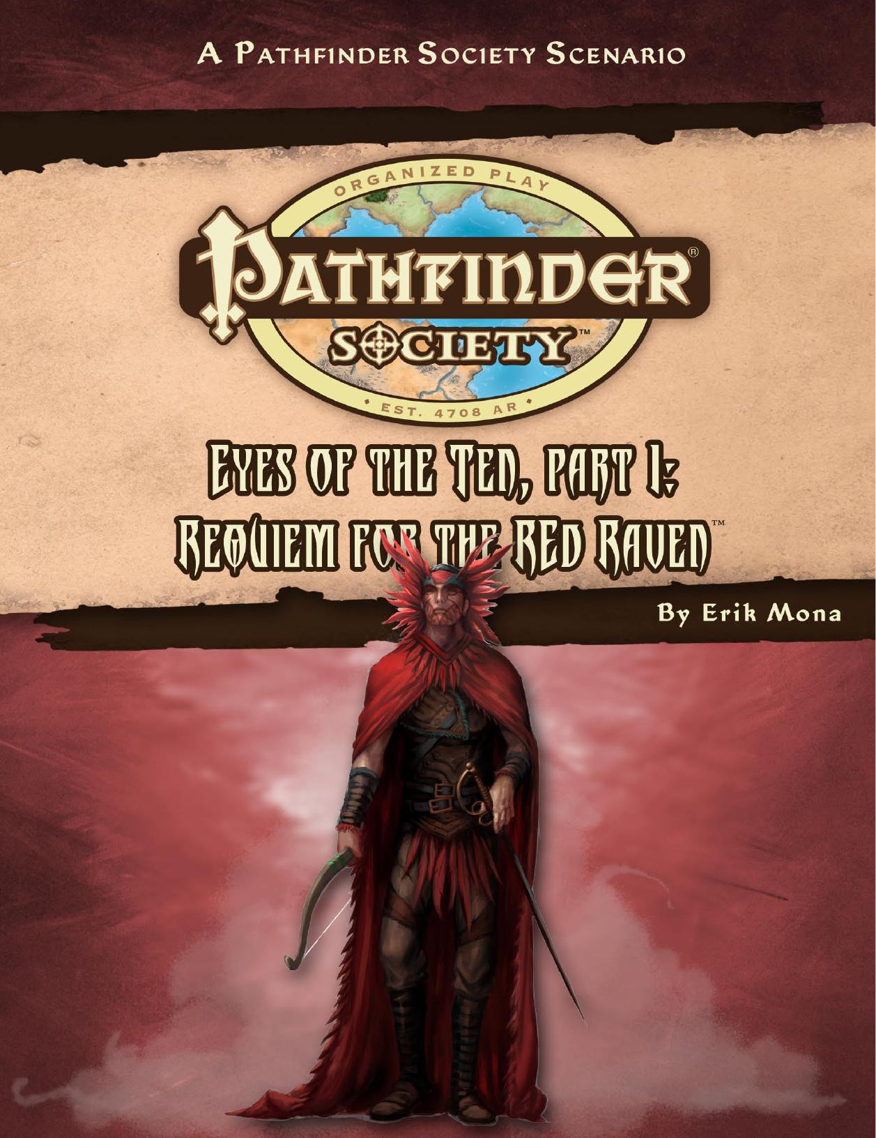 Pathfinder Society: Eyes of the Ten I: Requiem for the Red Raven