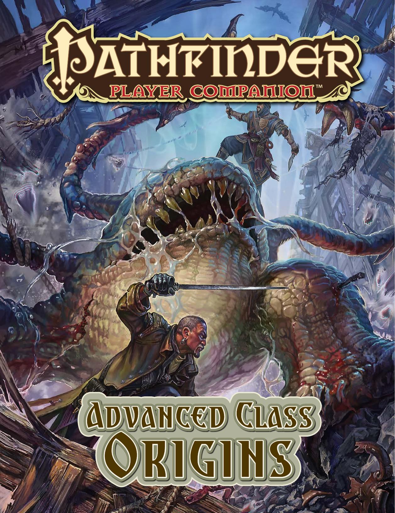 PZO9451 - Pathfinder Player Companion - Advanced Class Origins
