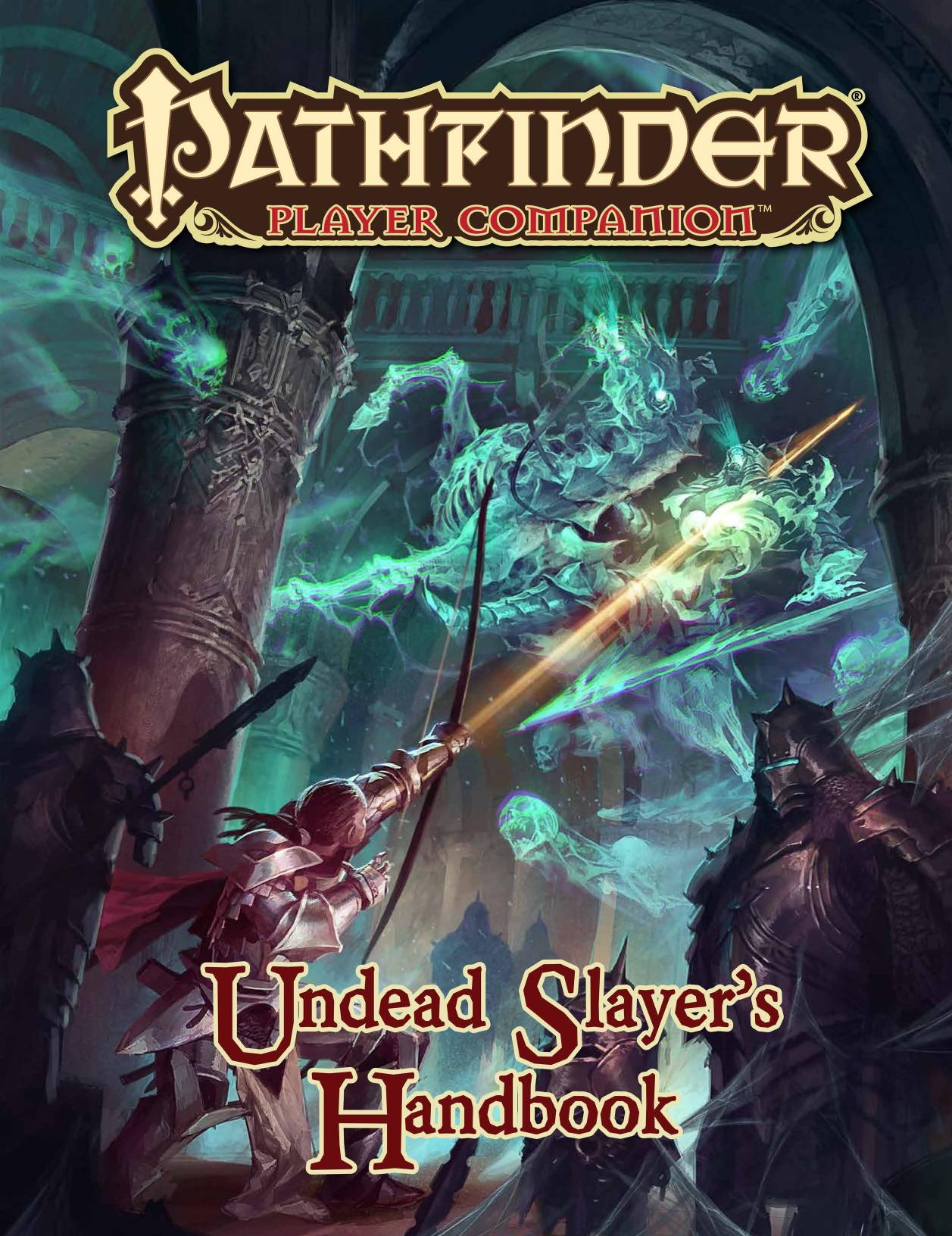 PZO9444 Undead Slayer's Handbook