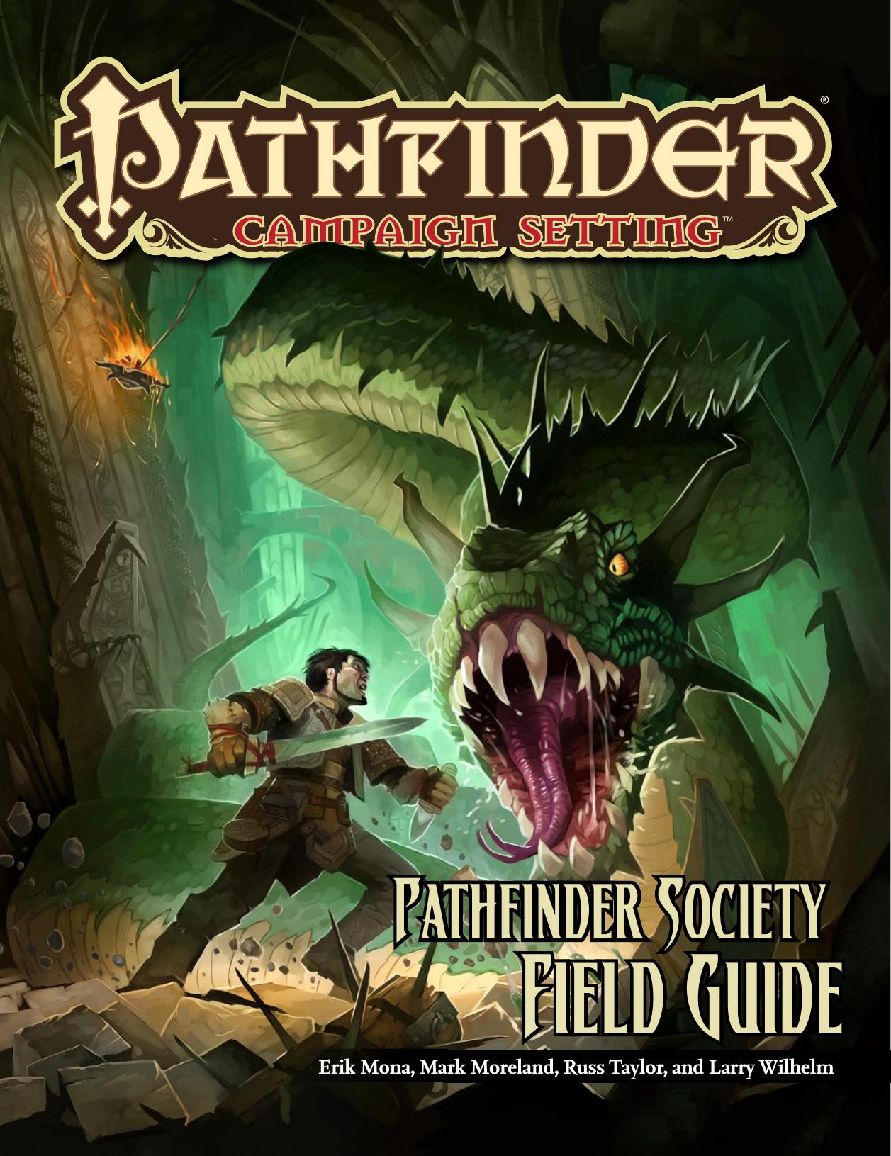 PZO9235 Pathfinder Society Field Guide