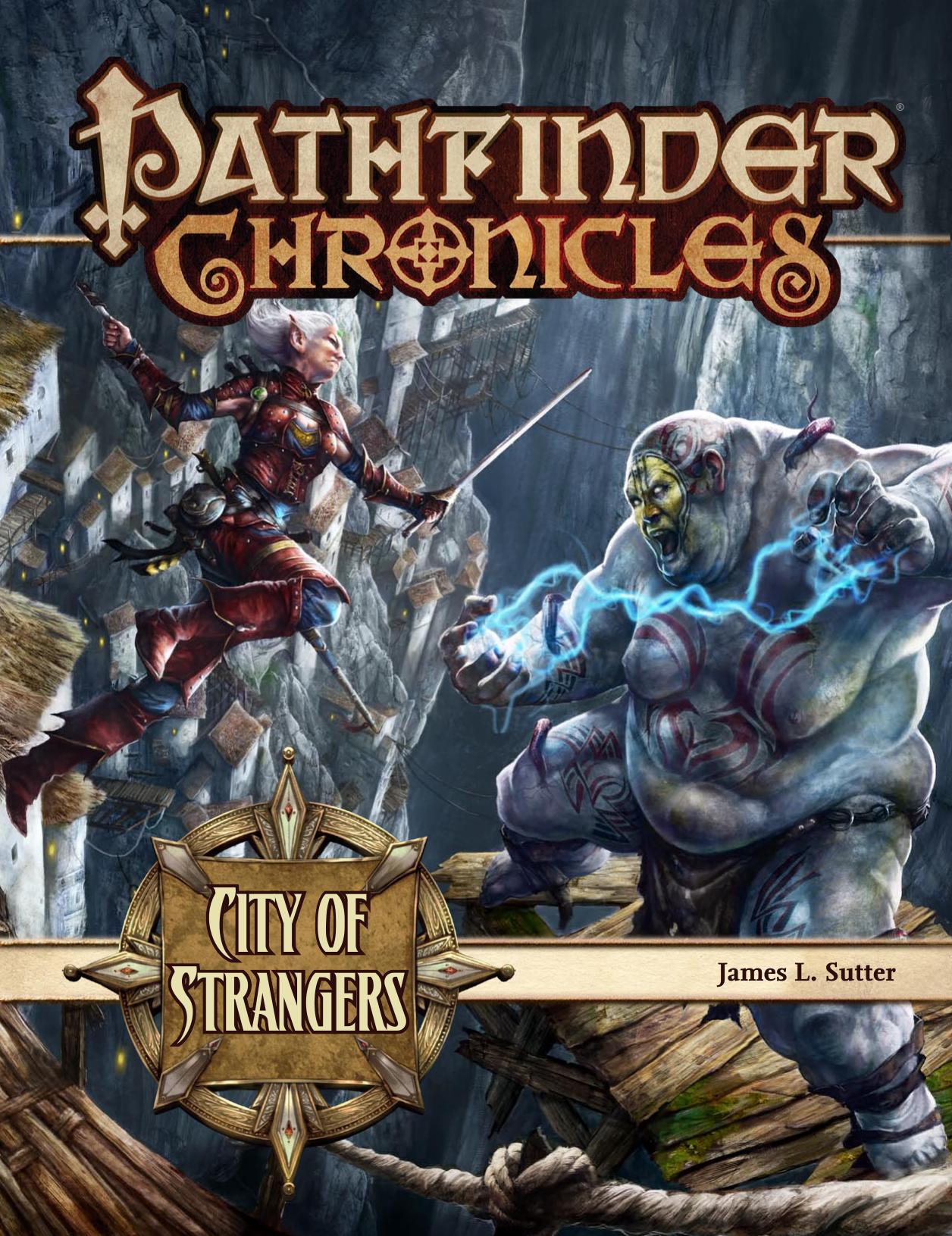 PZO9223E Pathfinder Chronicles: City of Strangers