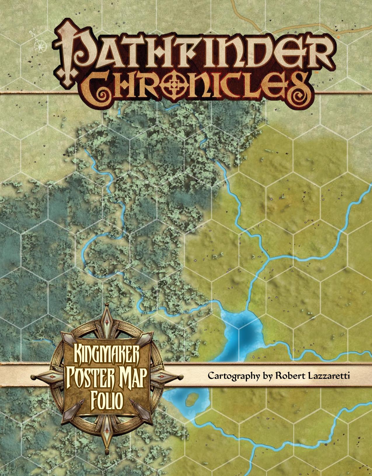 PZO9224E Pathfinder Chronicles: Kingmamkers Map Folio
