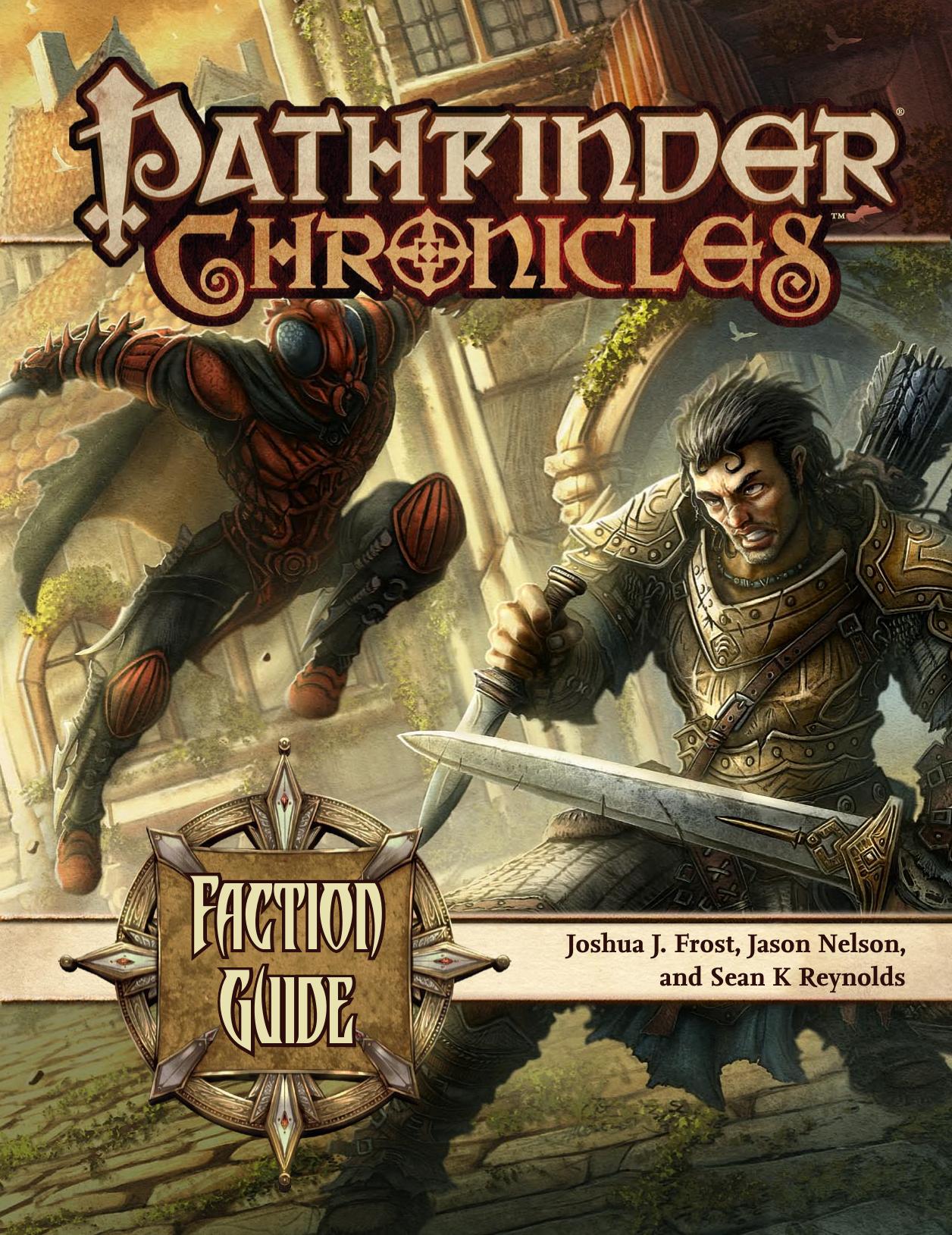 PZO9221E Pathfinder Chronicles: Faction Guide
