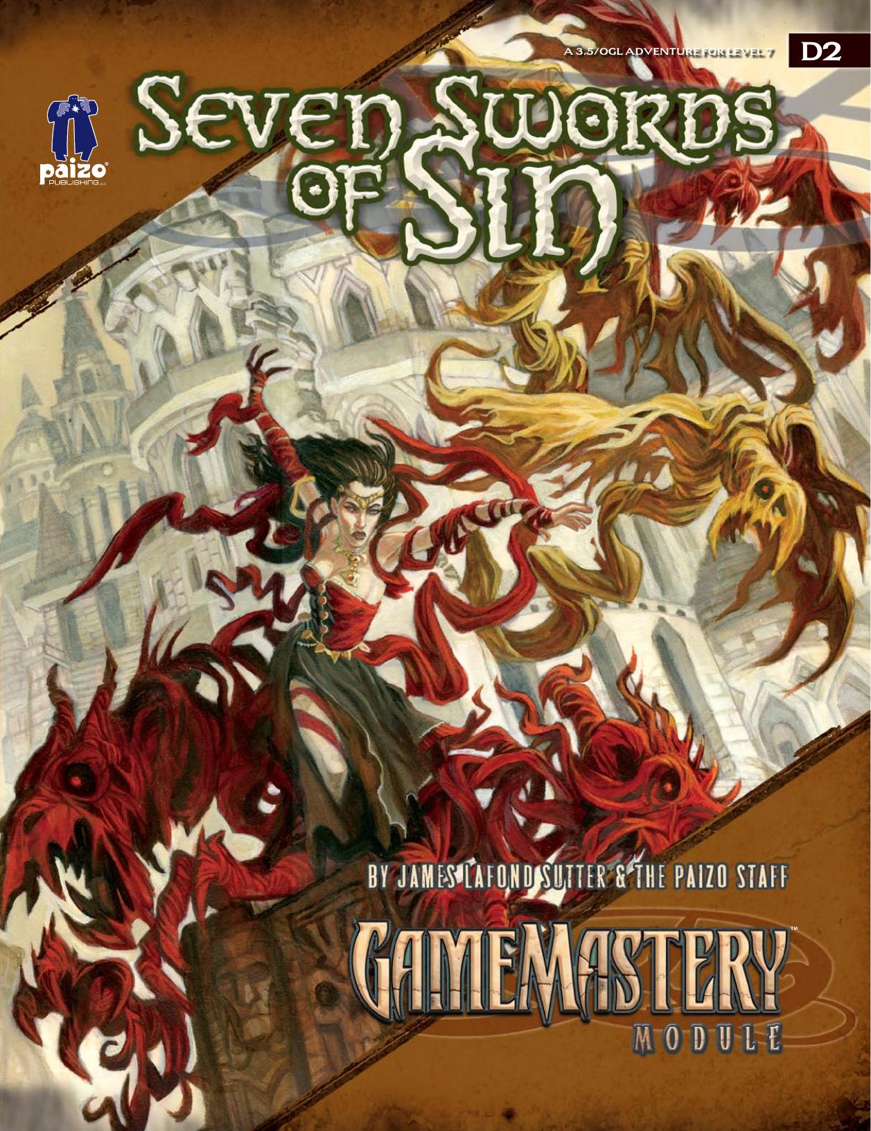 GameMastery Module: D2 Seven Swords of Sin