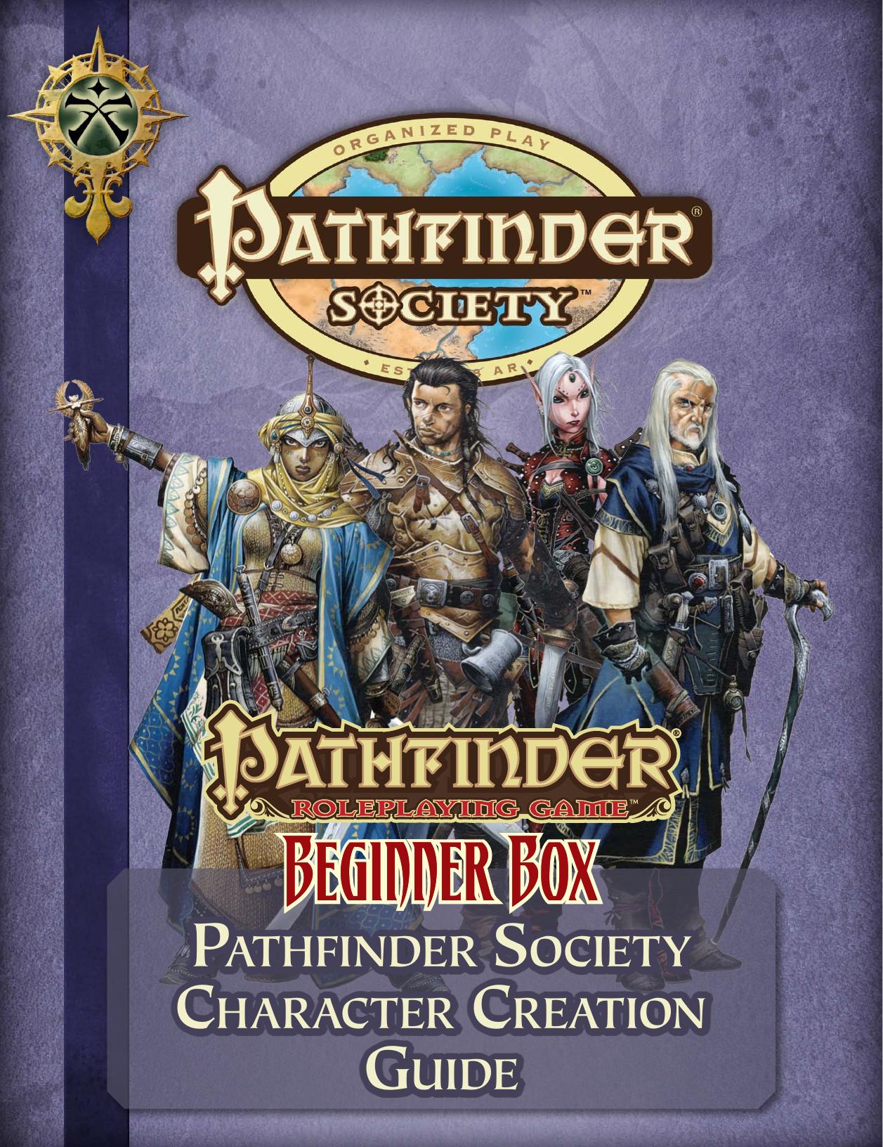 Pathfinder Society Character Creation Guide