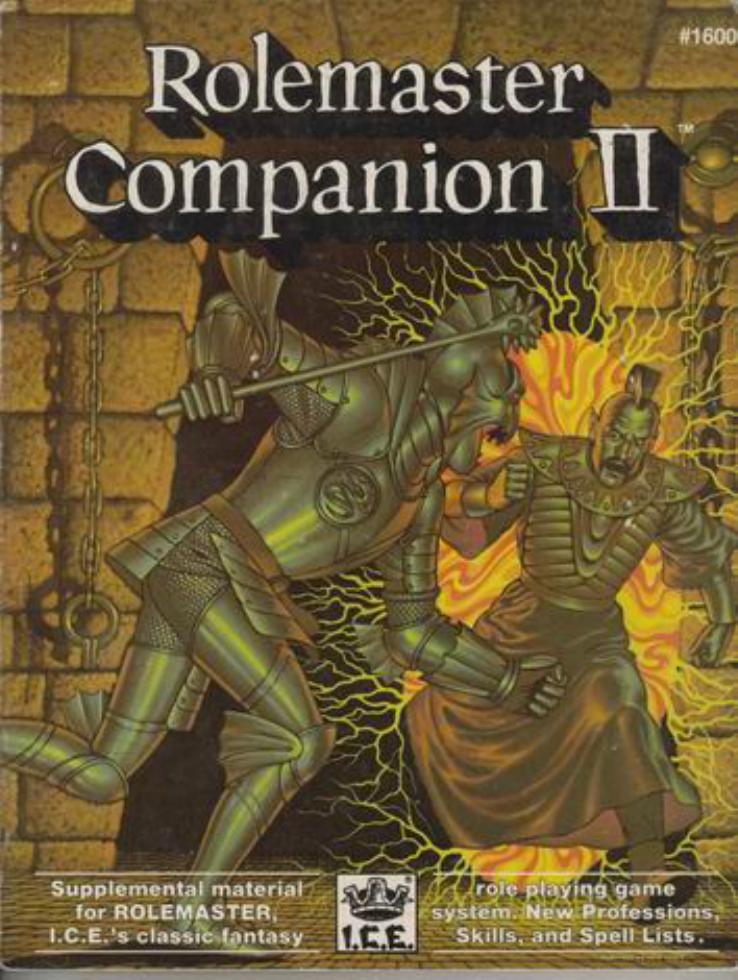 Rolemaster Companion II