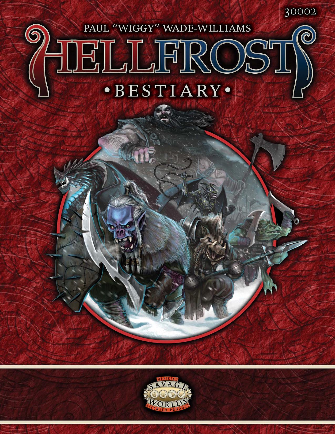 Hellfrost Bestiary
