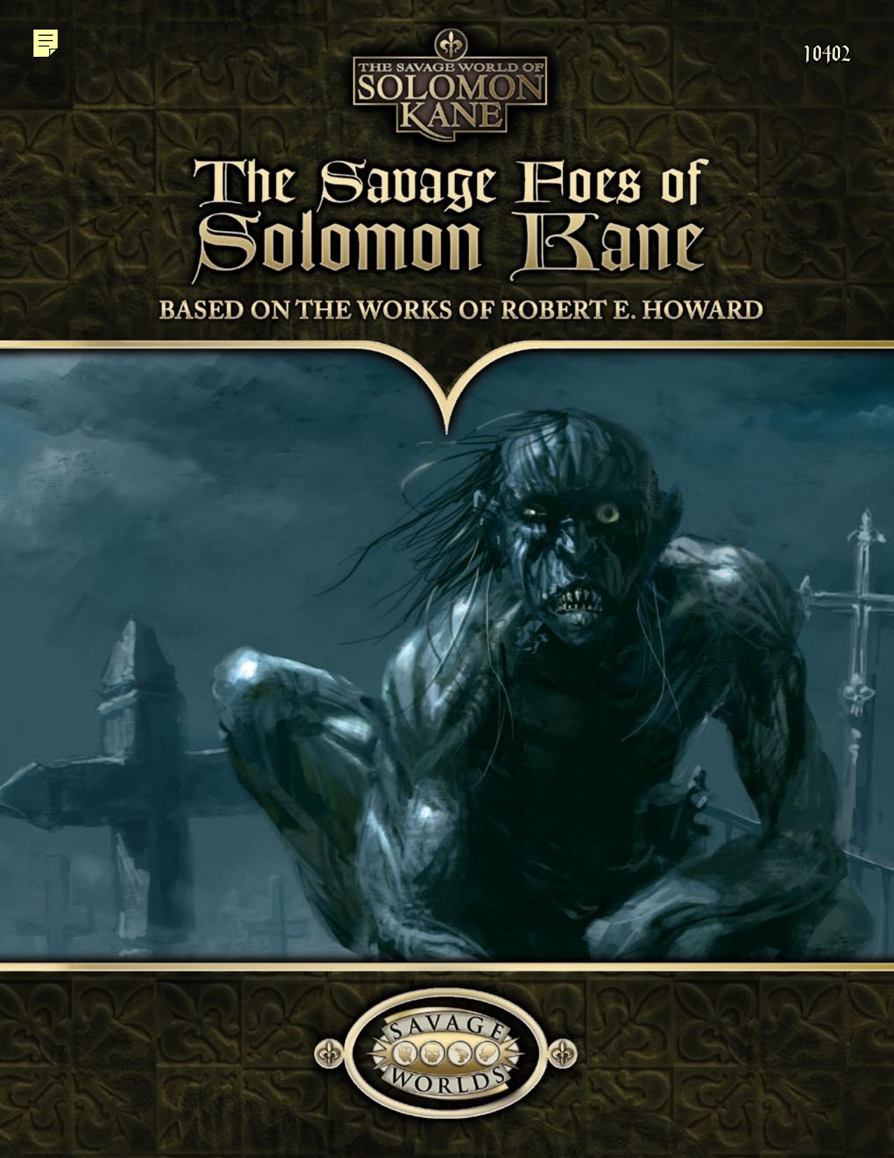 Savage Foes of Solomon Kane