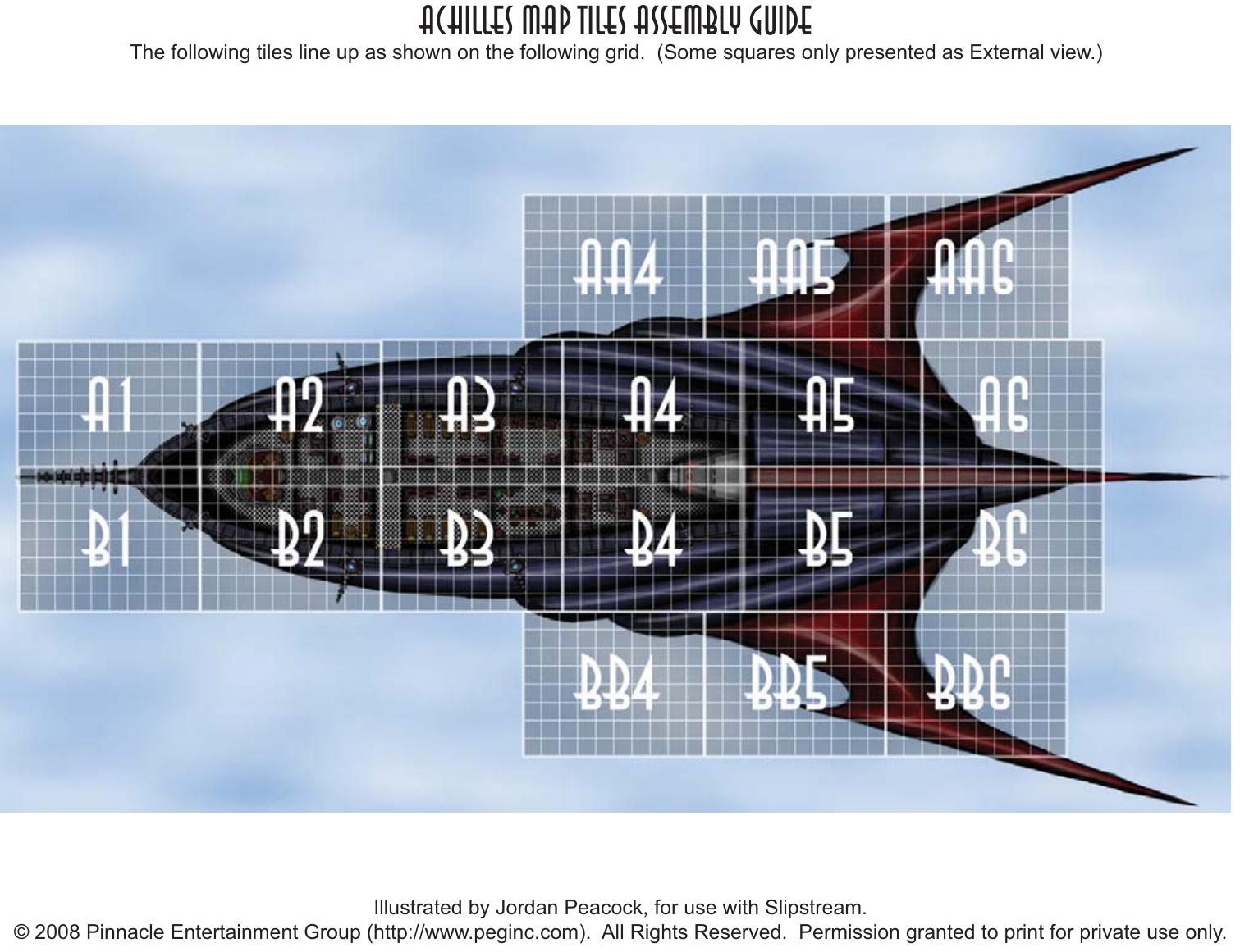 Slipstream: Rocketship Achilles Map Tiles