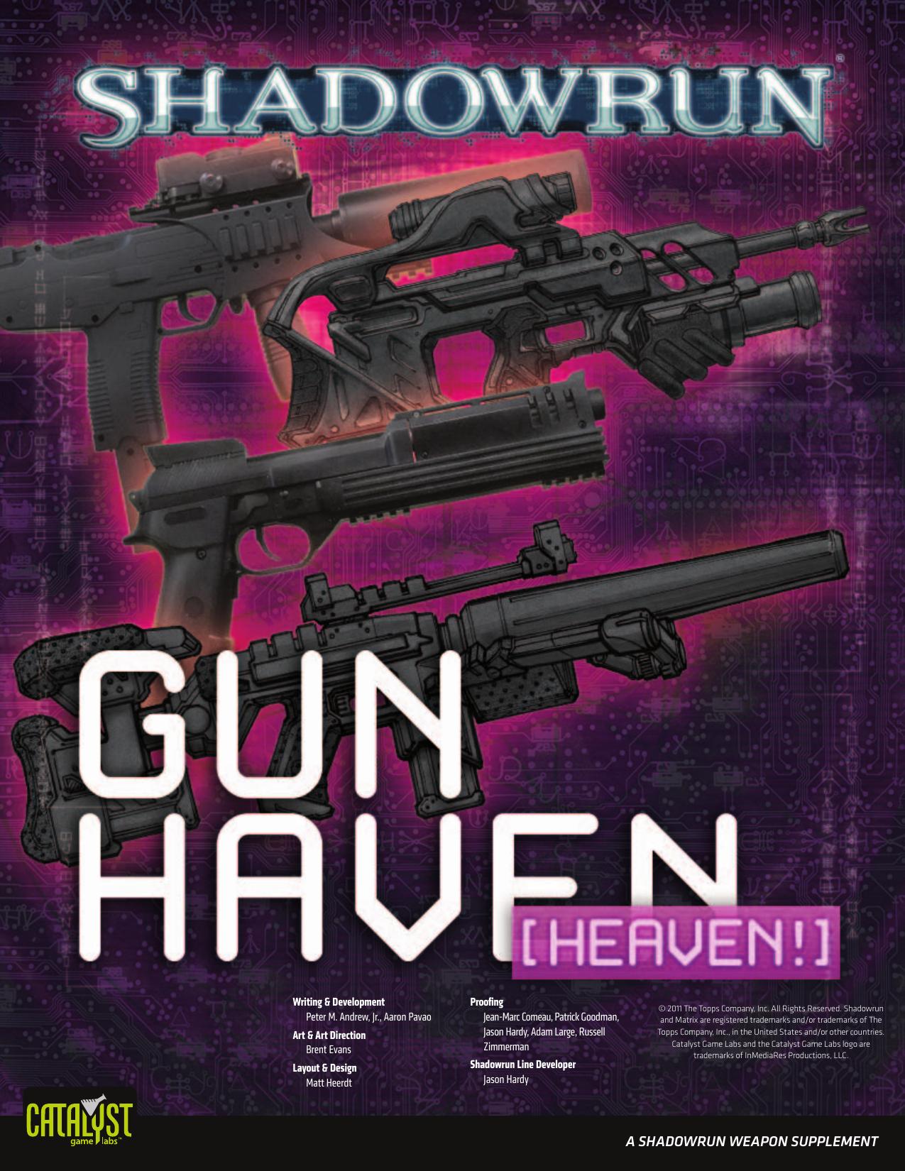 Shadowrun: Gun Heaven
