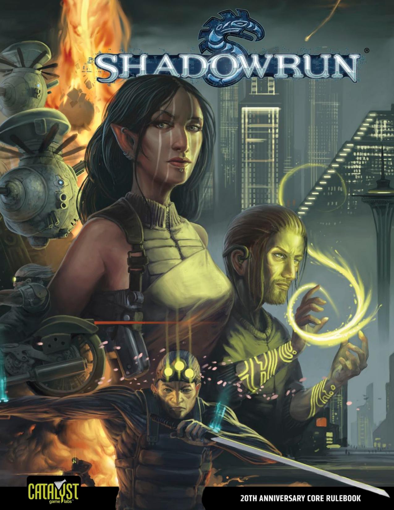 Shadowrun 20th Anniversary Corebook