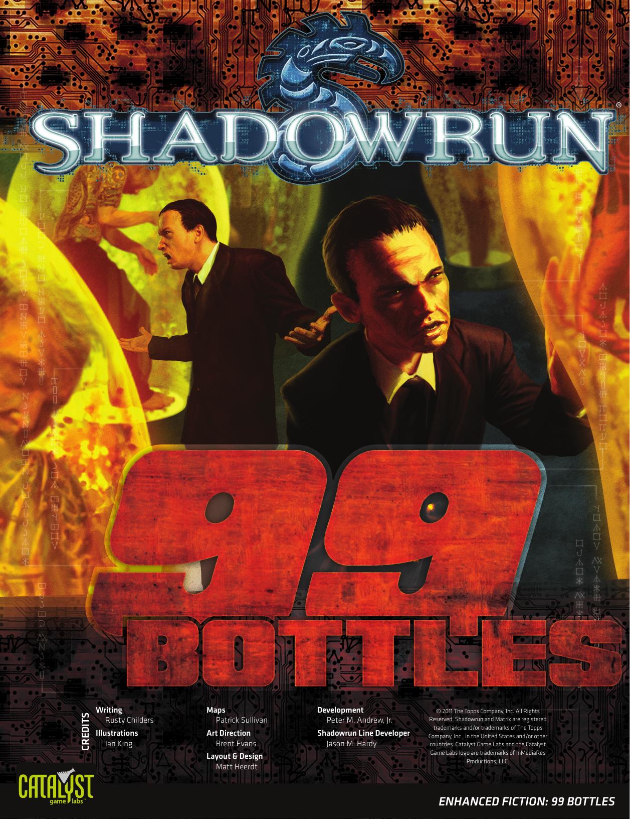 Shaowrun: 99 Bottles