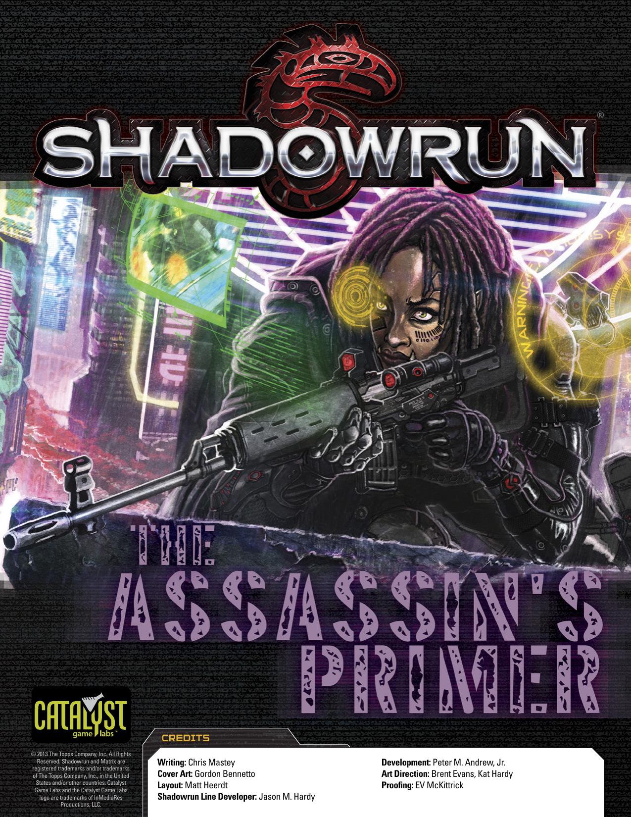 Shadowrun: The Assassin's Primer