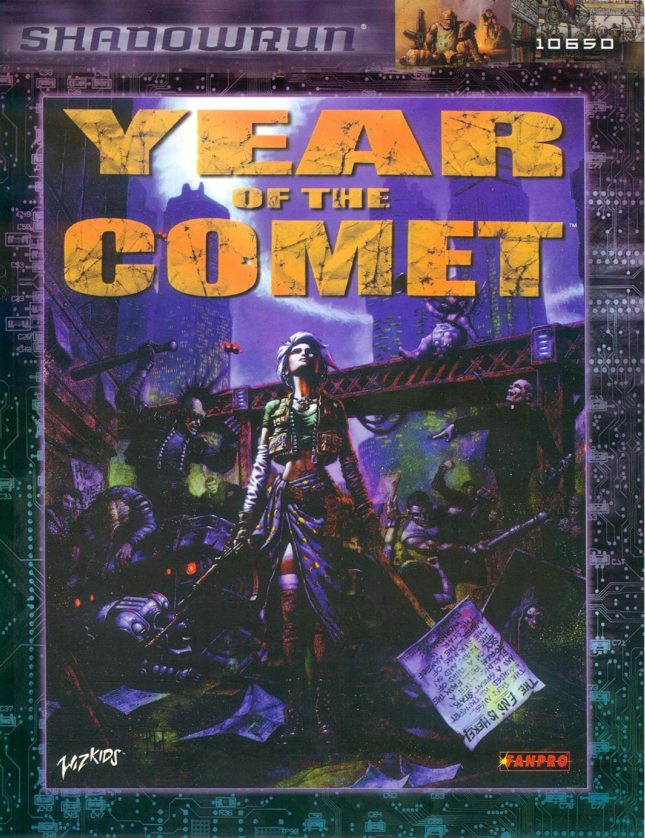fanpro 10650 - shadowrun - year of the comet