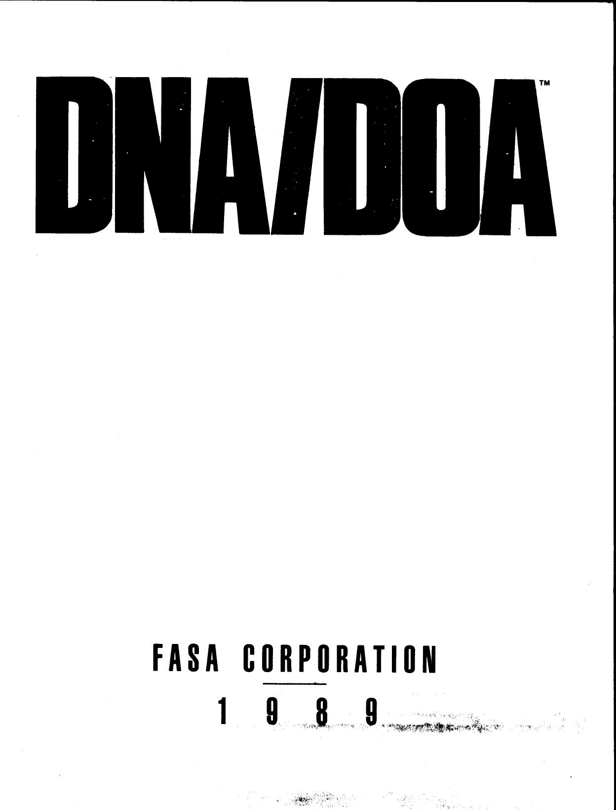 DNA-DOA