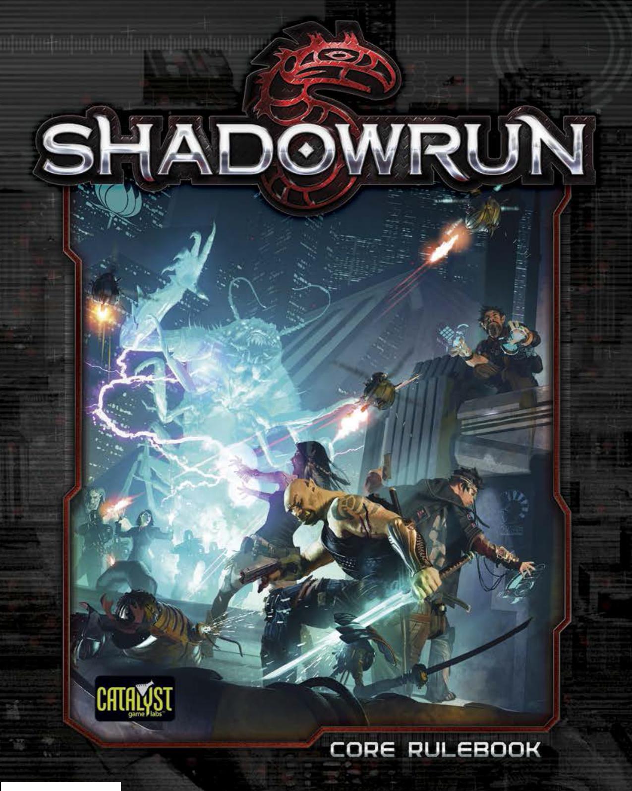 Shadowrun, Fifth Edition Core Rulebook