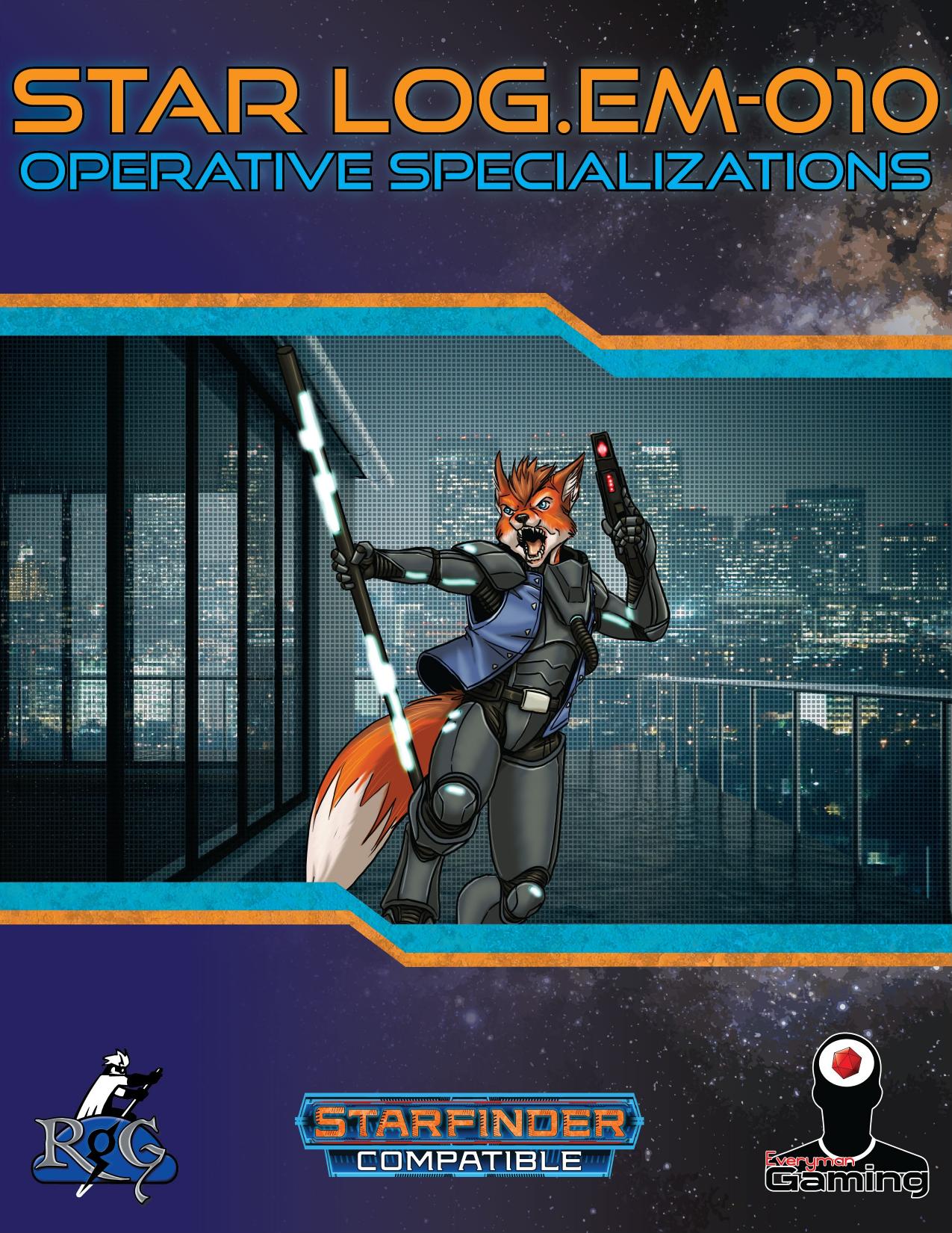 Star LogEM-010 Operative Specializations