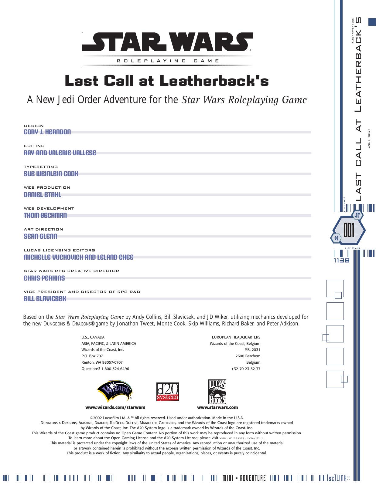 Last Call At Leatherbacks