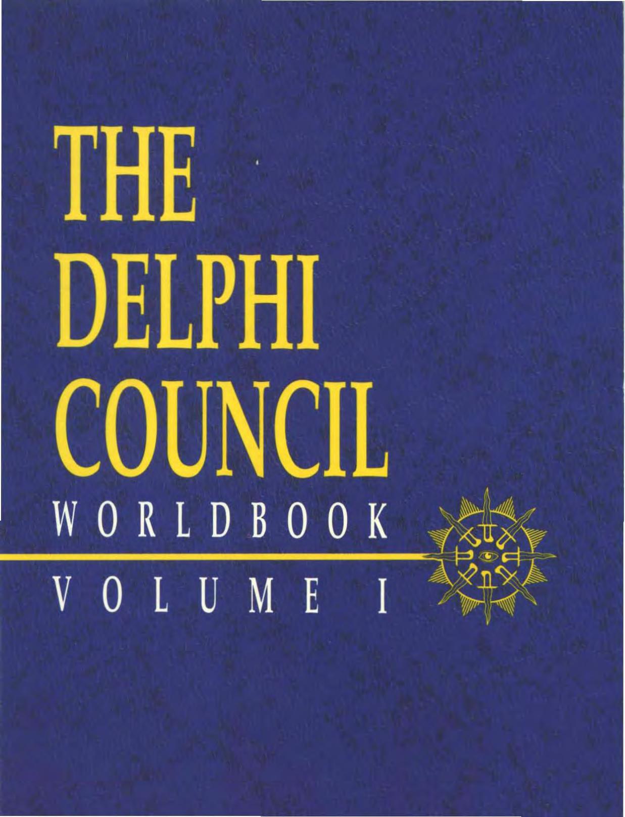 The Delphi Council Worldbook #1