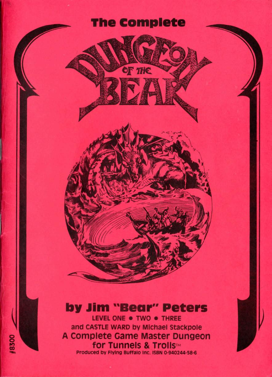 Complete Dungeon of the Bear
