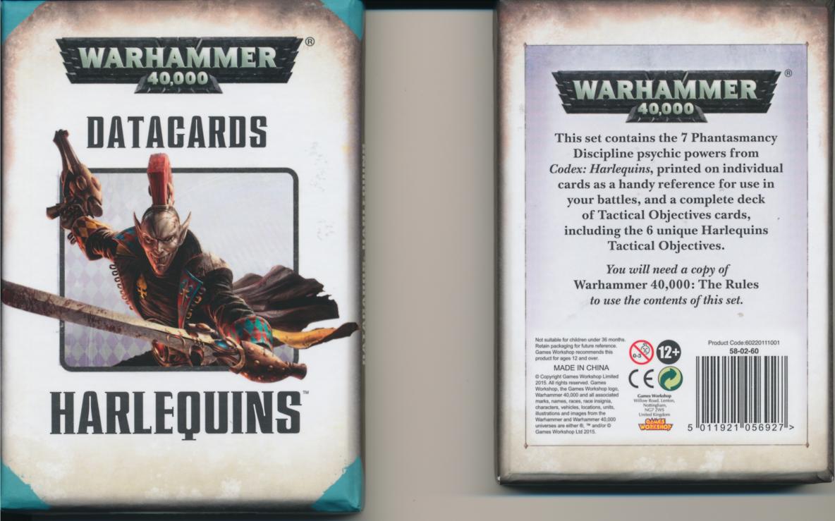 W40k 7e - Codex - Harlequins