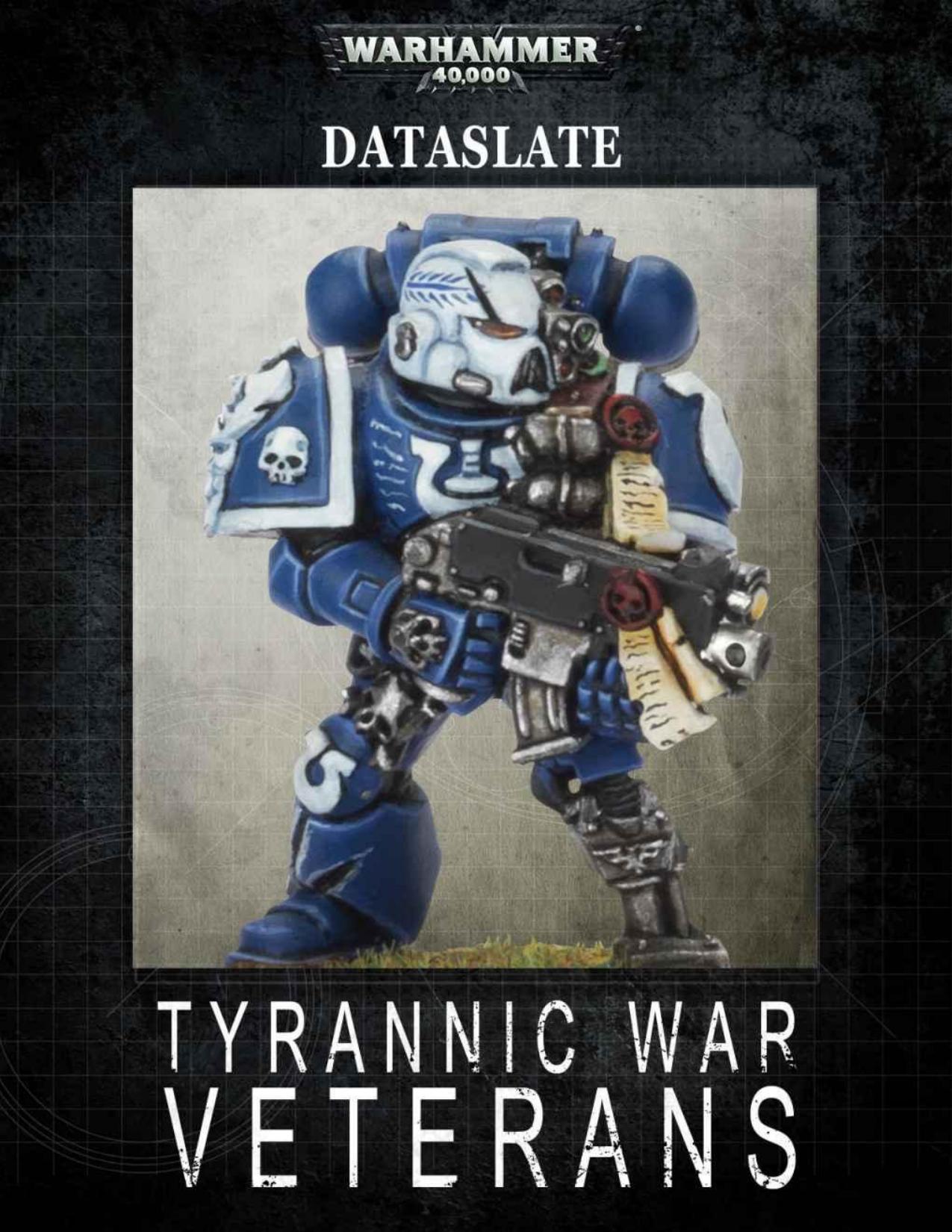 Dataslate - Tyrannic War Veterans