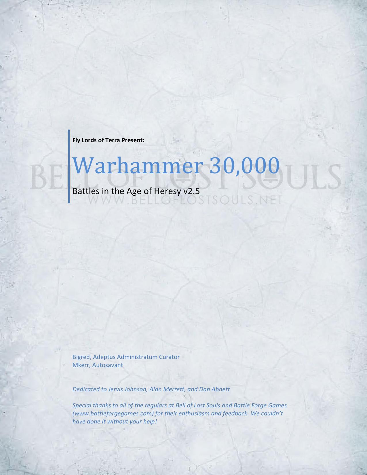 Warhammer 30,000