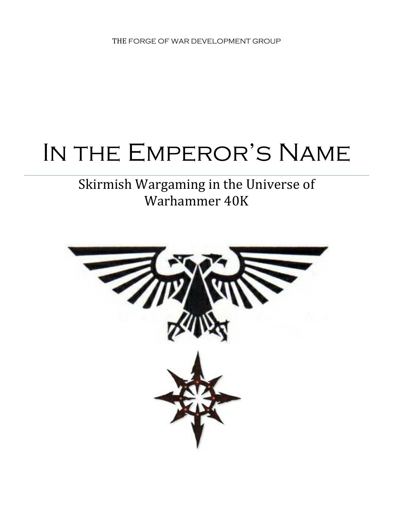 In the Emperor’s Name