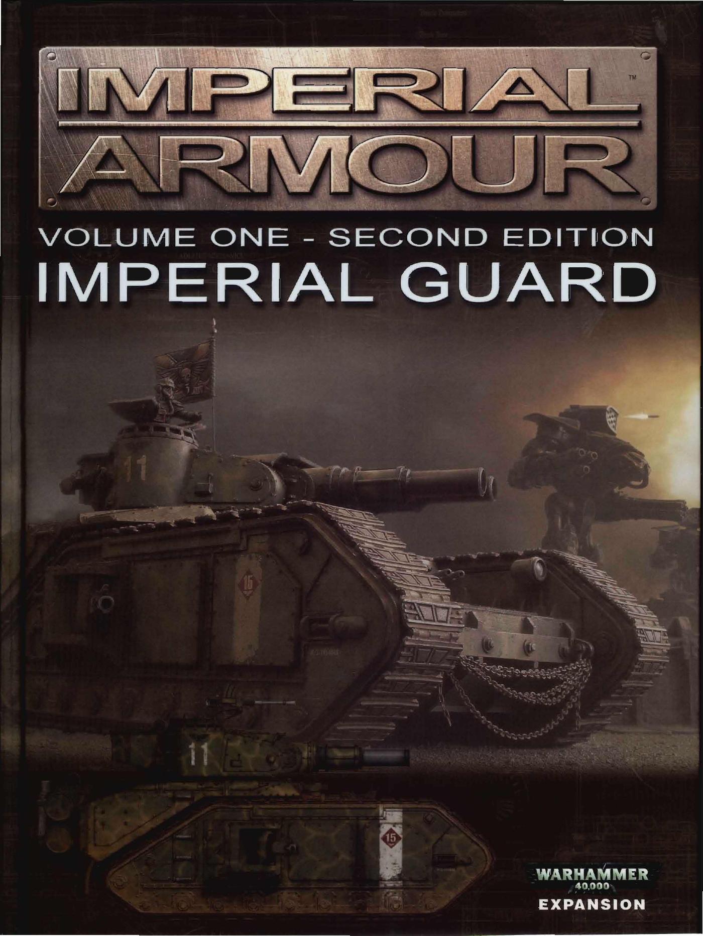 W40k - Imperial Armour, Vol 1 (2nd edition)