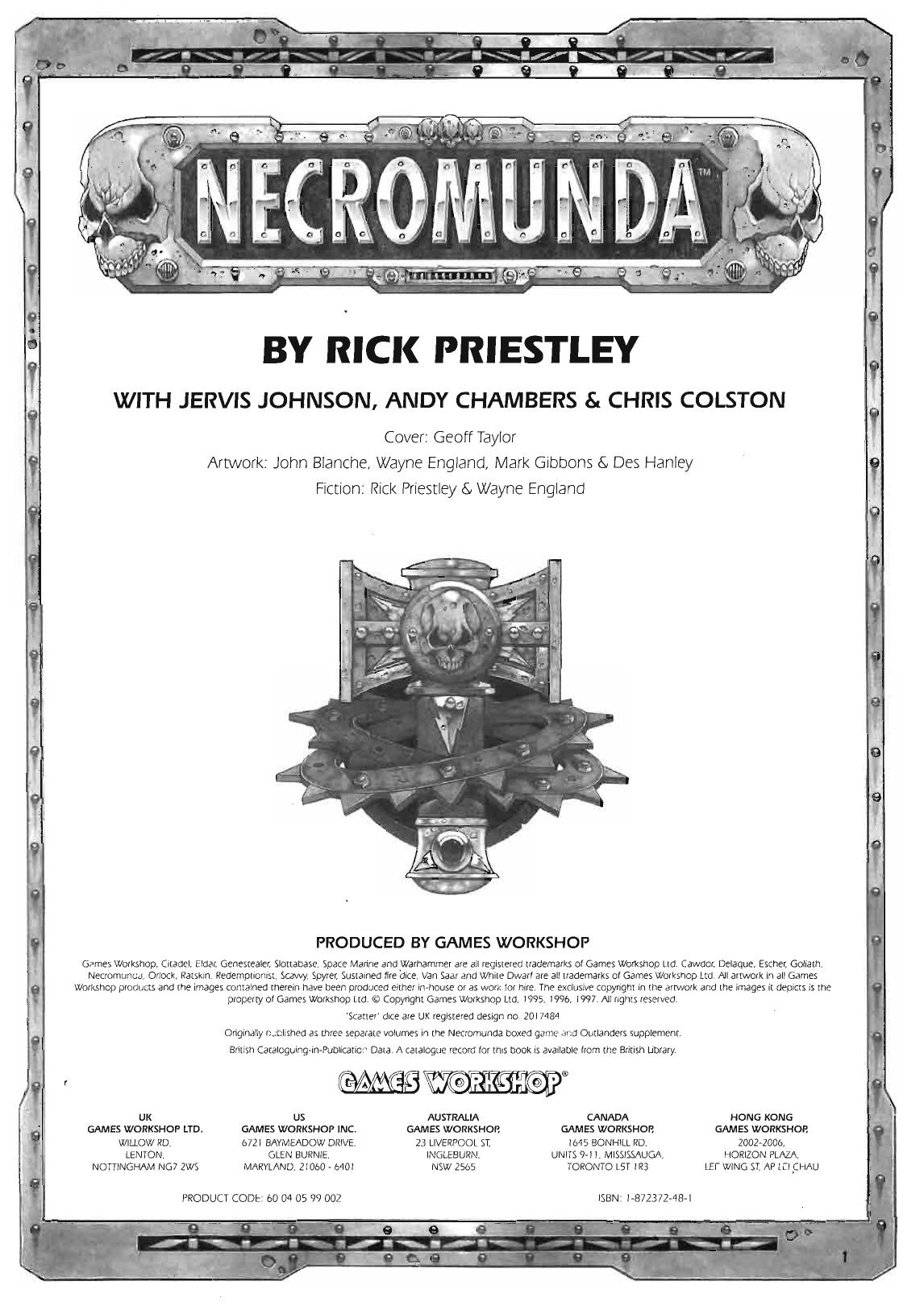 Necromunda (1st edition) (no cover)