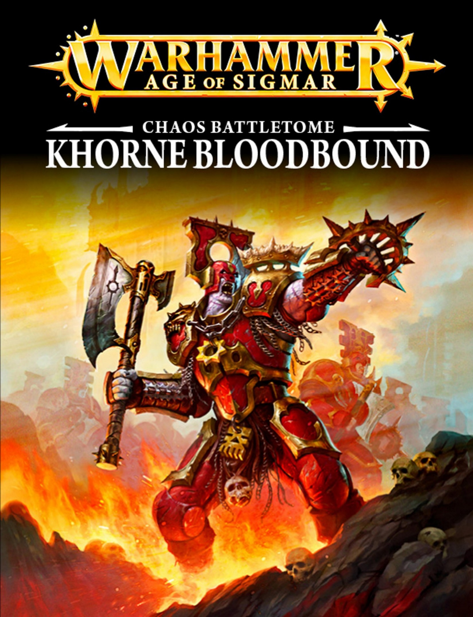 Warhammer: Age of Sigmar Chaos Battletome - Khorne Bloodbound