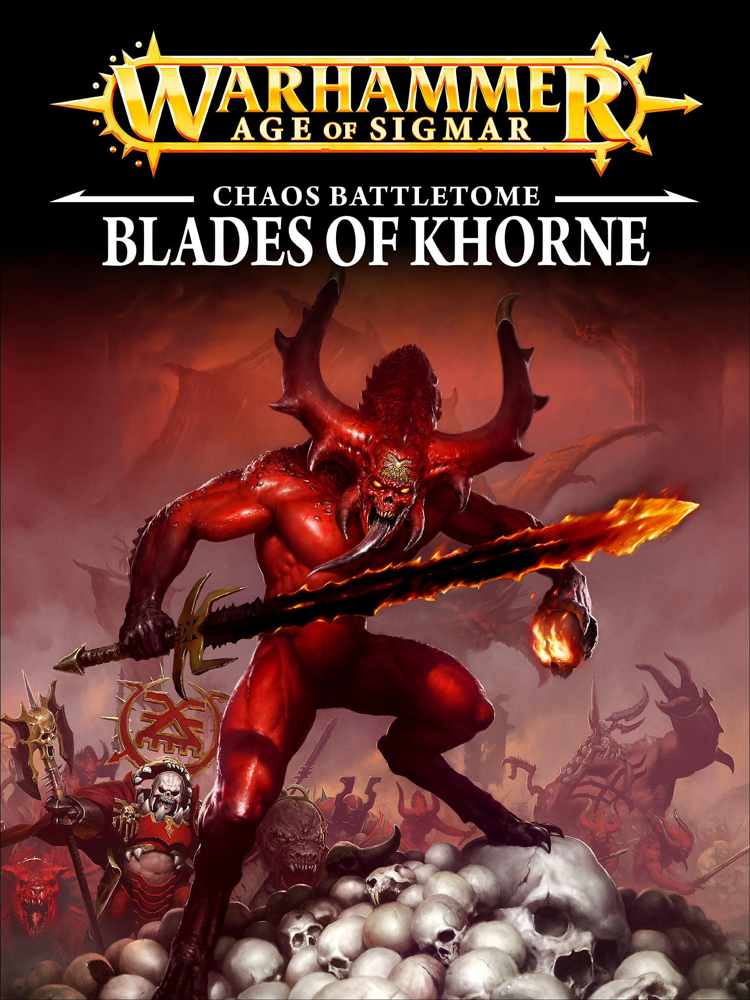 Warhammer Age of Sigmar Chaos Battletome - Blades of Khorne