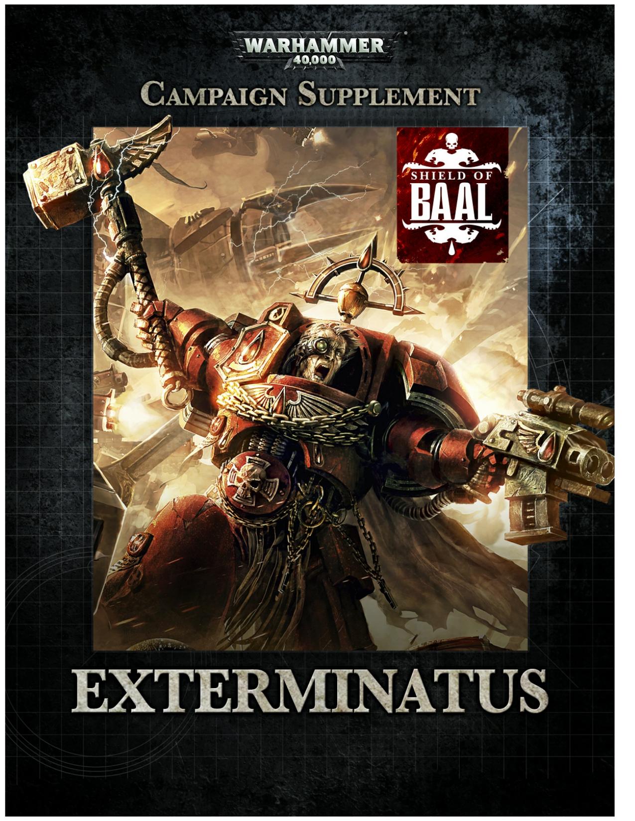 Shield of Baal: Exterminatus