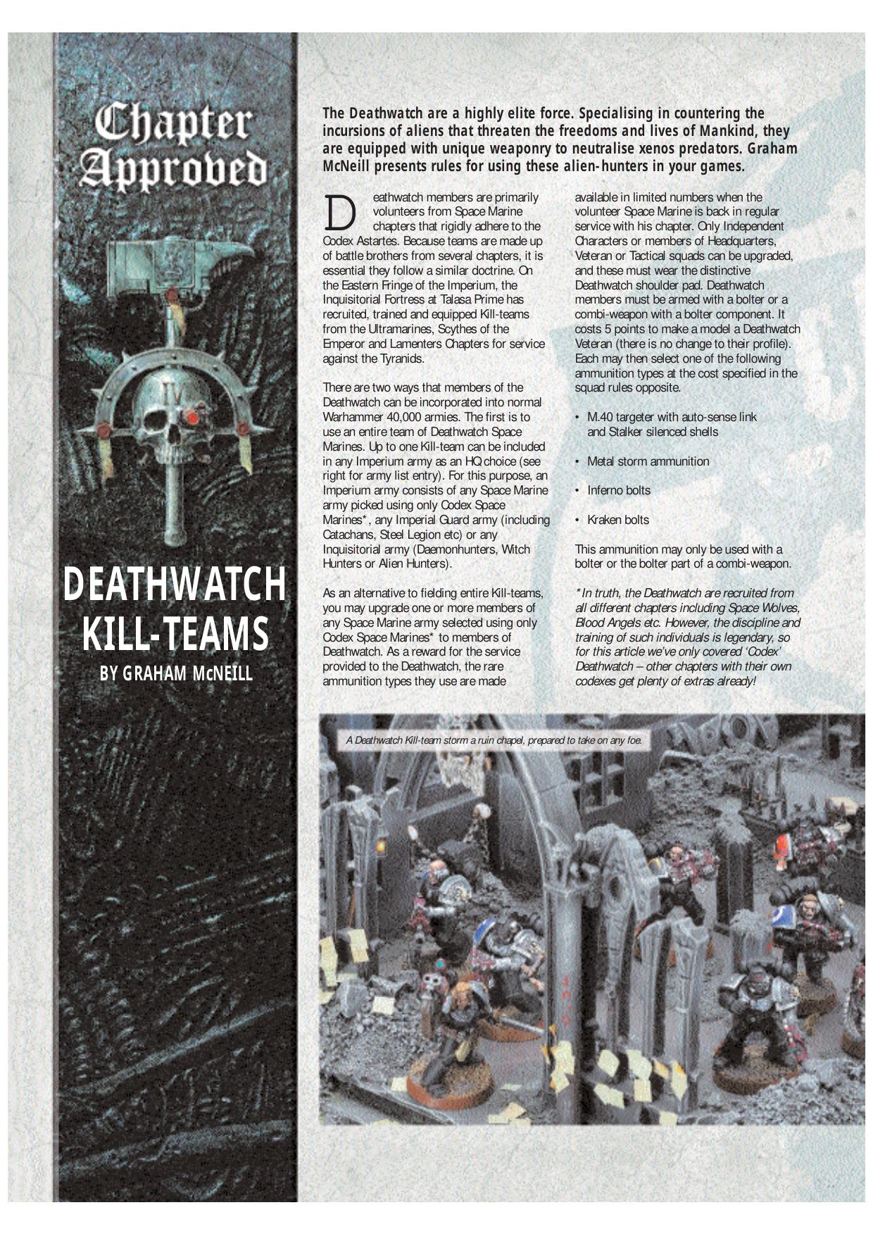 Deathwatch Kill-Teams