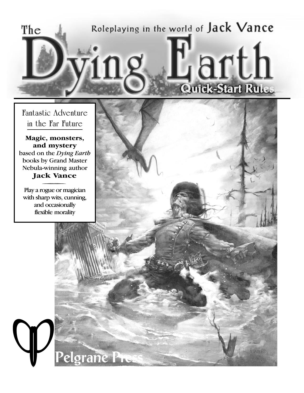 DYING EARTH Quick-Start Rules