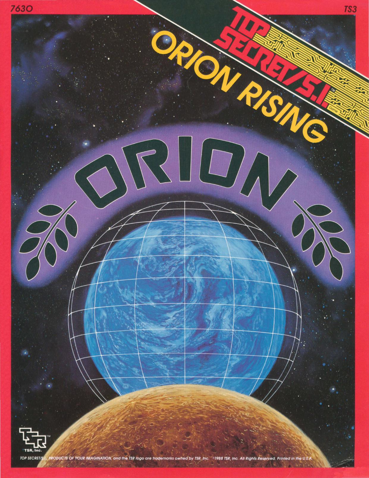 TS3 Orion Rising