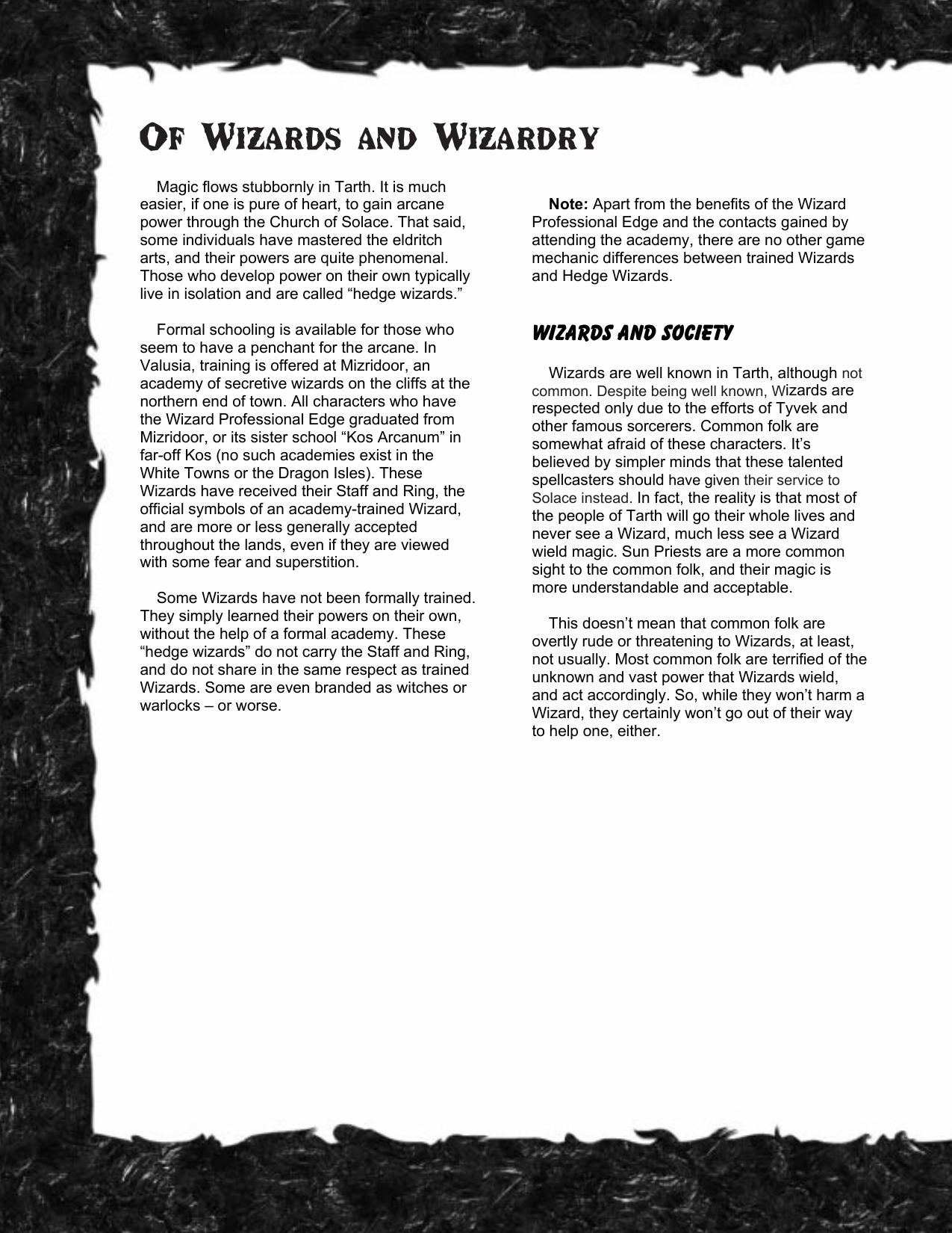 Microsoft Word - Savage Worlds - Magic Handbook.doc