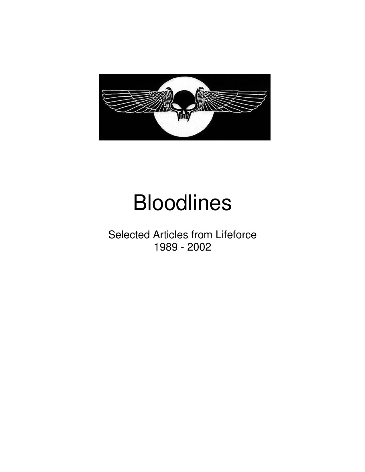 Bloodlines One