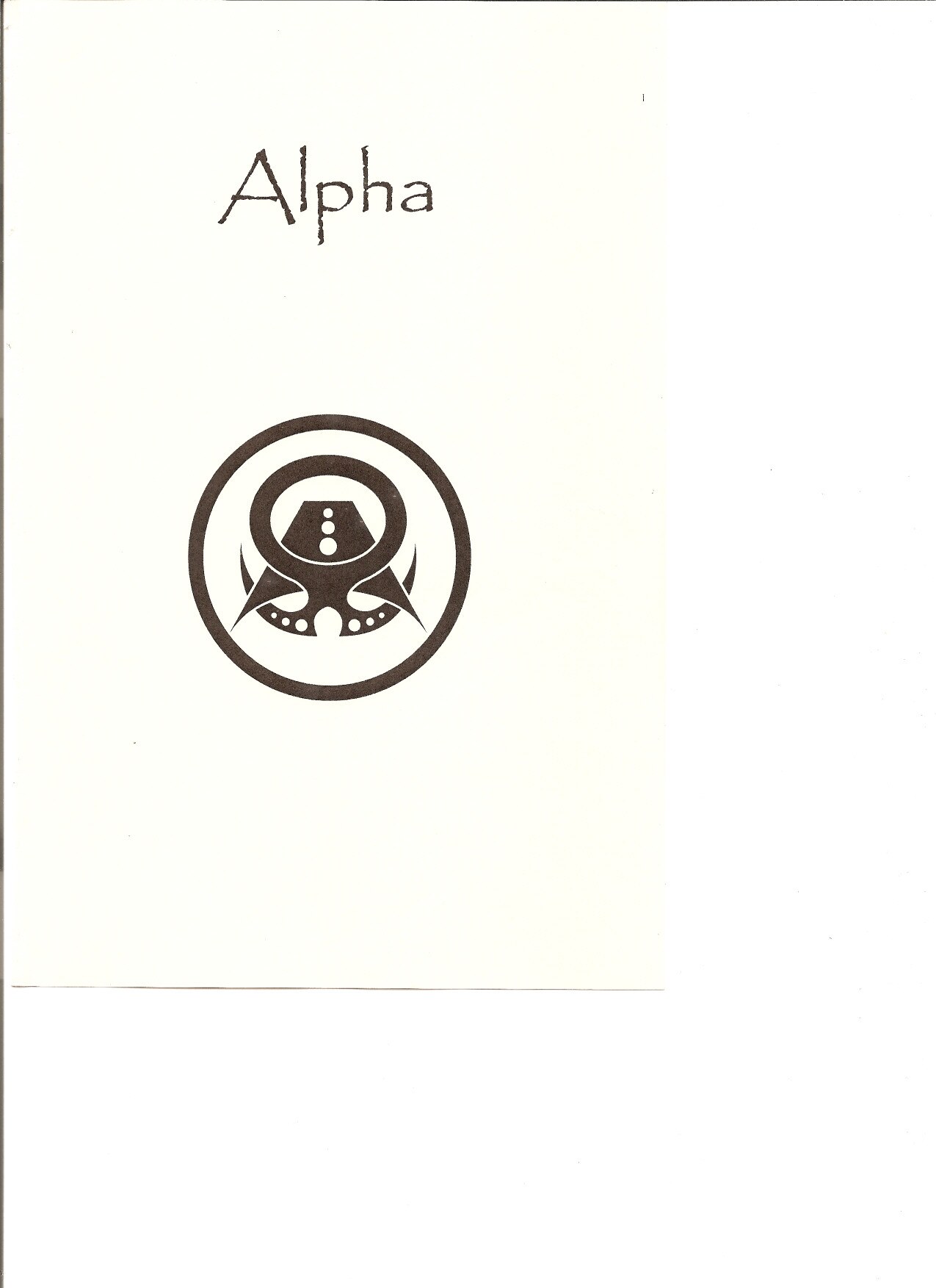 The Alpha Book