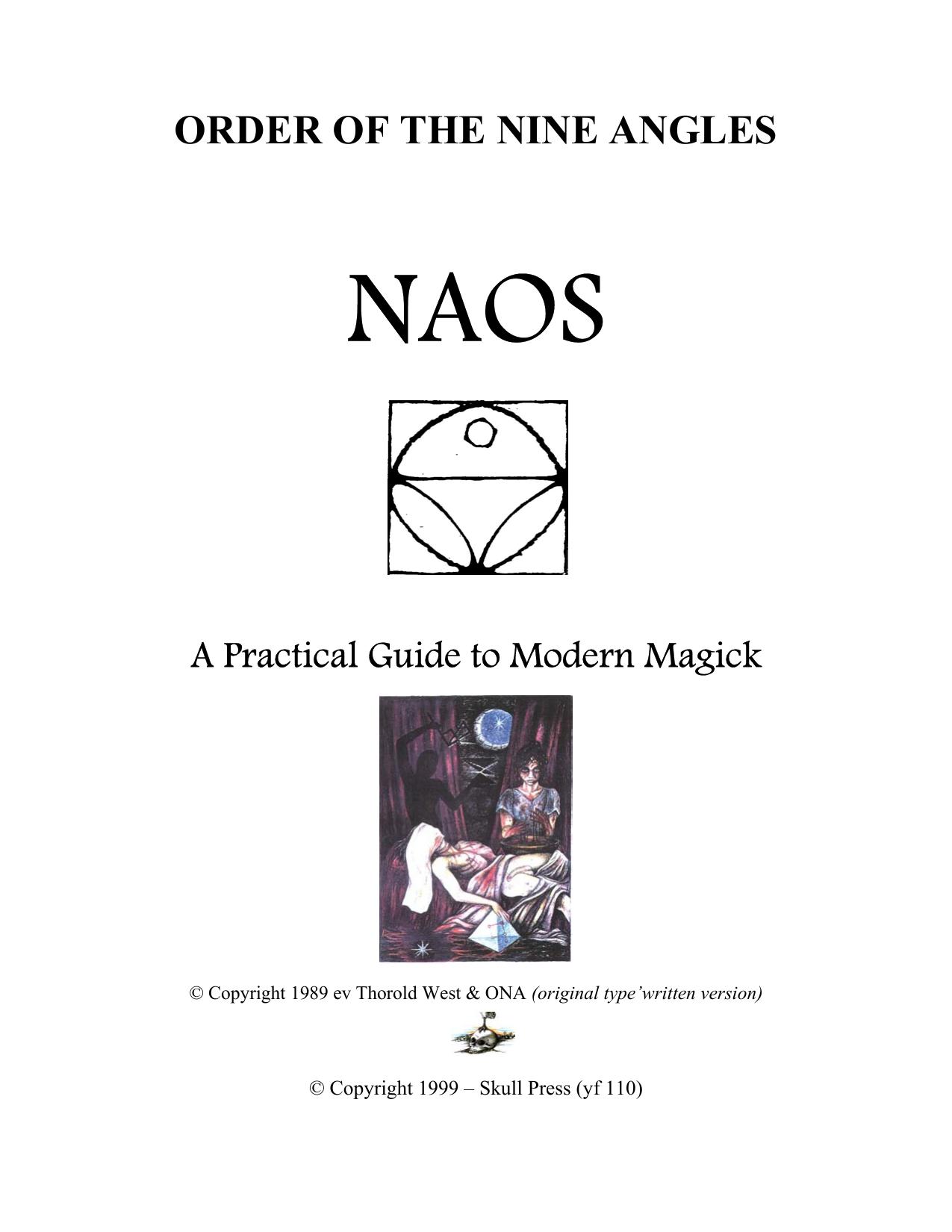 NAOS - A Pratical Guide To Modern Magick