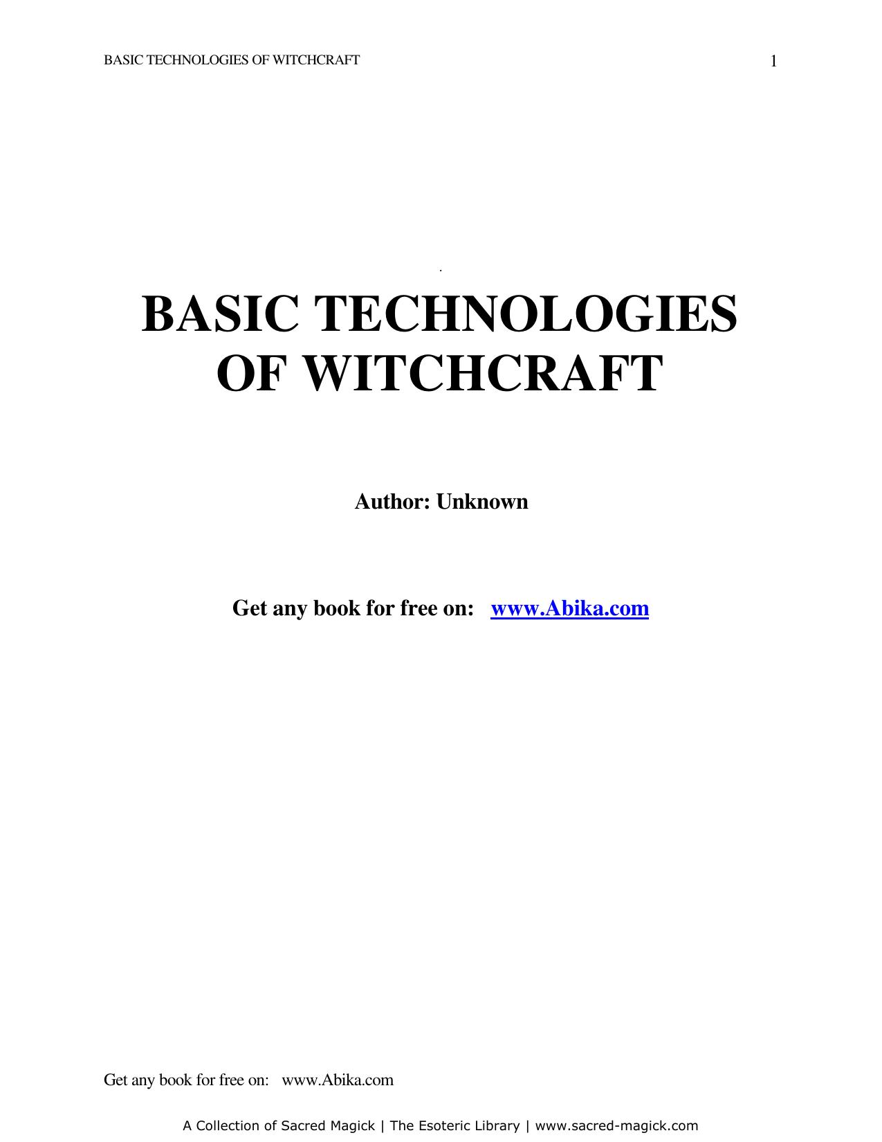 Basic Technologies