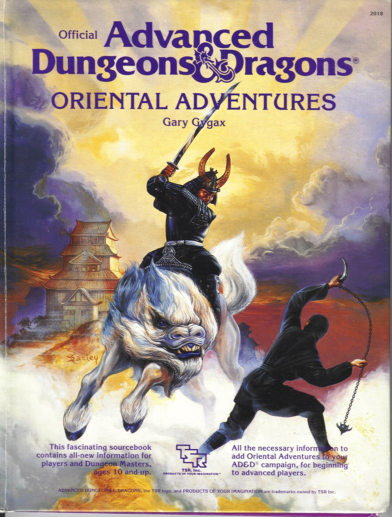 AD&D 1st Ed  - Oriental Adventures