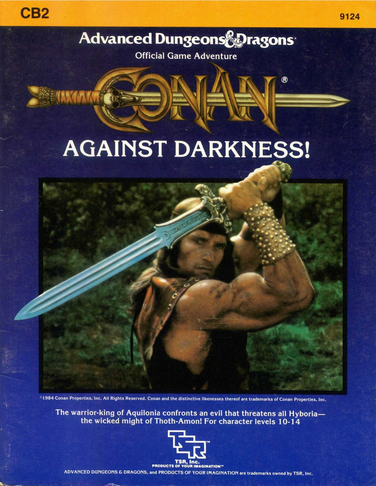 TSR 9124 - CB2 - Conan Against Darkness!