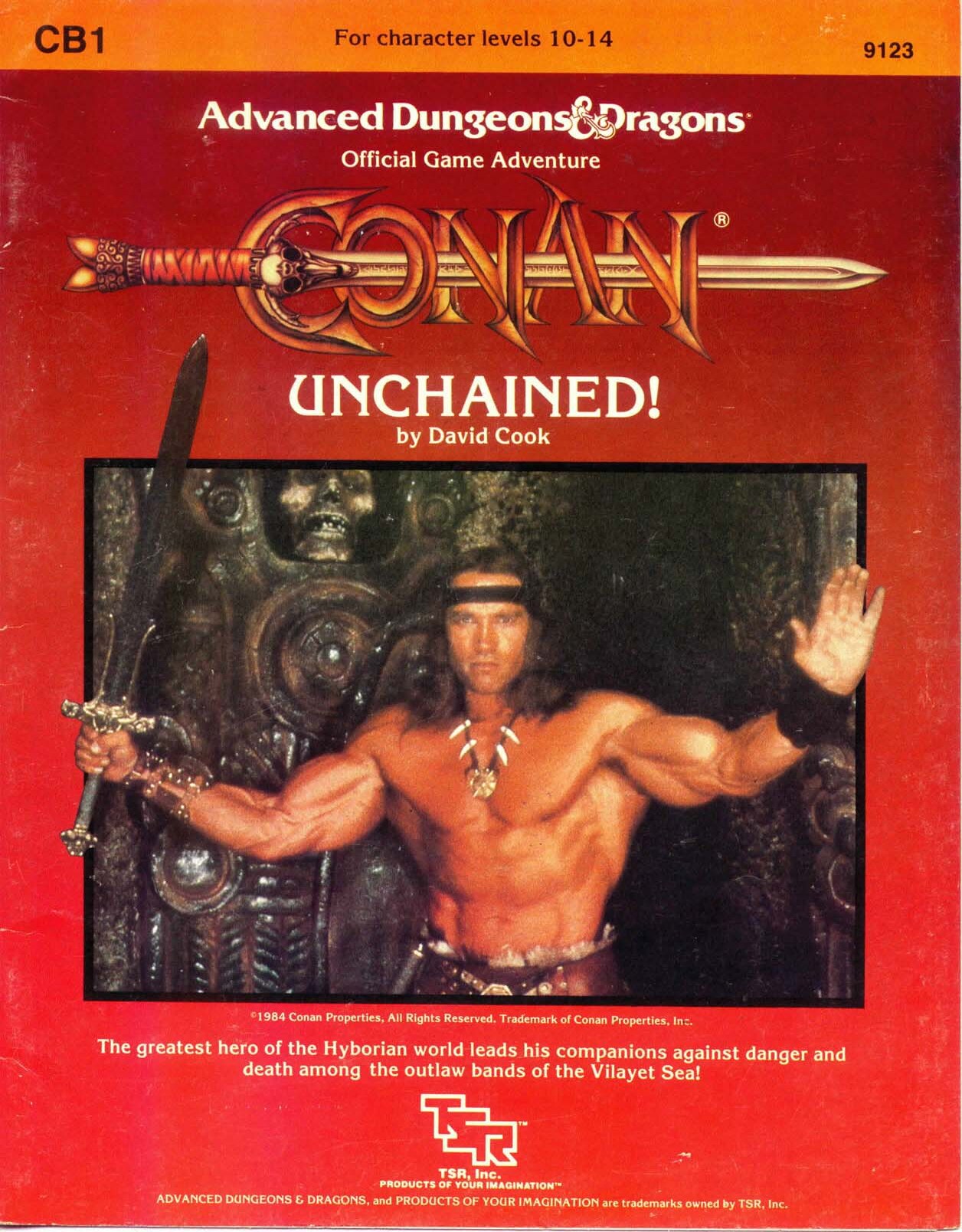 TSR 9123 - CB1 - Conan Unchained!